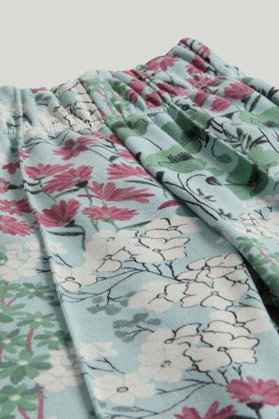 MOTHERCARE Floral Wide-Leg Joggers