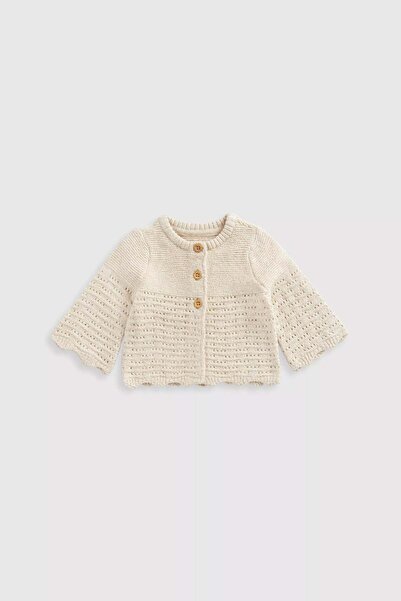 MOTHERCARE Beige Knitted Cardigan