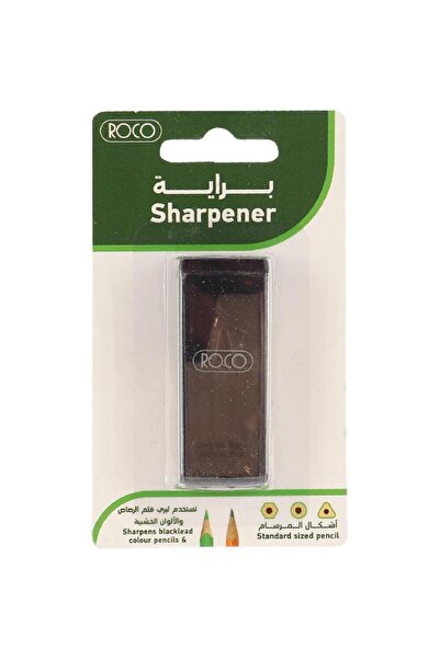 Roco Pocket Sharpener Single Hole Black