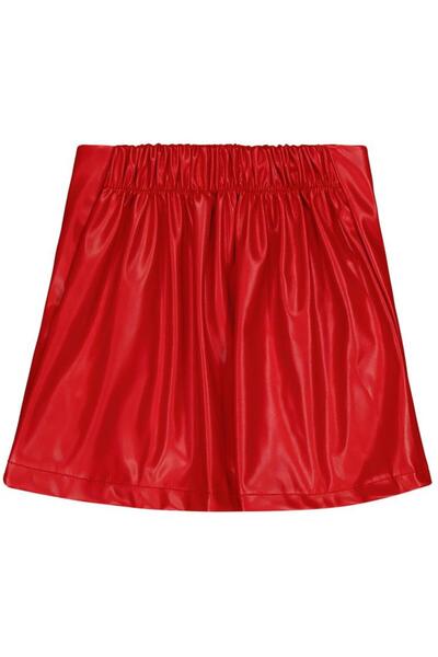 Civil Girls Zippered Skirt for Ages 2-5 - Red5-6 Years