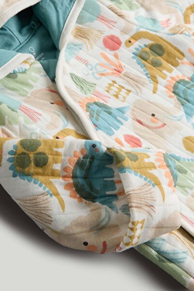 MOTHERCARE Dinosaur Quilted Pramsuit