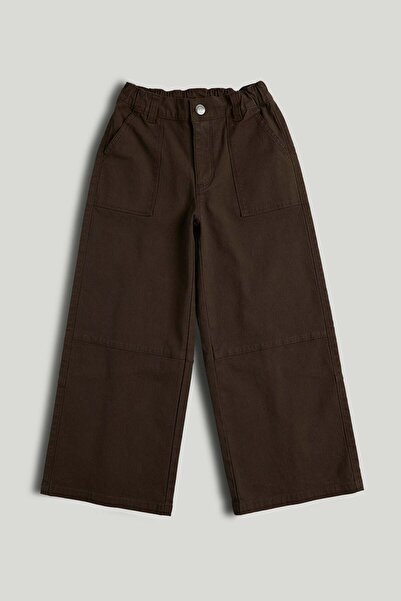 MOTHERCARE Brown Canvas Trousers