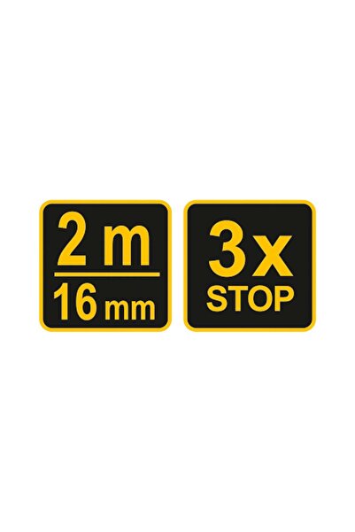 Vorel Tape measure 2 m x 16 mm 10122