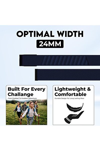 genernic souqo Ultra-soft Nylon Sport Band - Compatible with WHOOP 5.0, One, Peak & Life (Not for Gen 4)