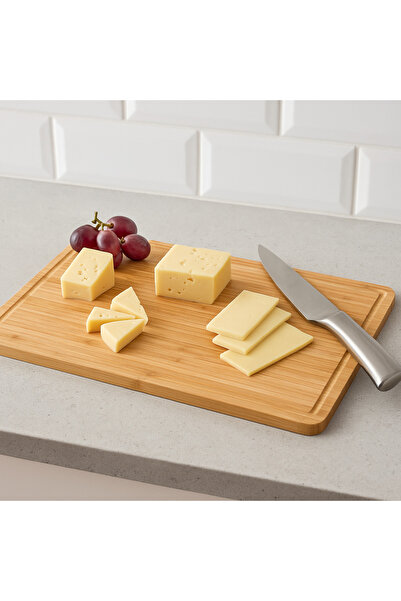 Atmosphera Créateur D'intérieur Atmosphera bamboo serving platter, 45x30 cm, brown