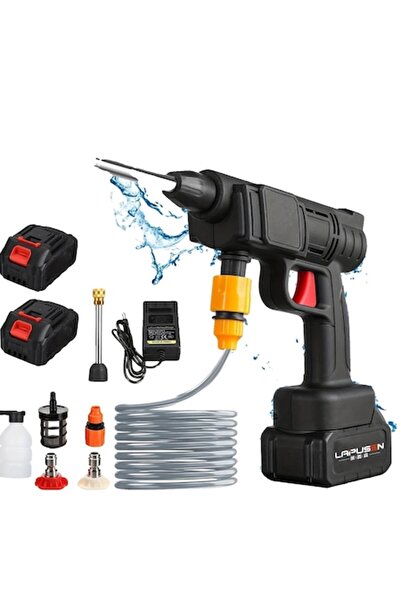 dalimag Aparat de spălat cu presiune, tip A, 2 baterii, electric, 30 bar, 30x...