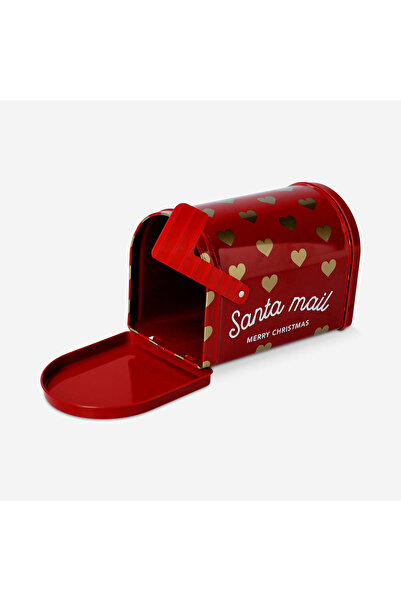 Flying Tiger Copenhagen Kırmızı Metal Dekoratif Posta Kutusu