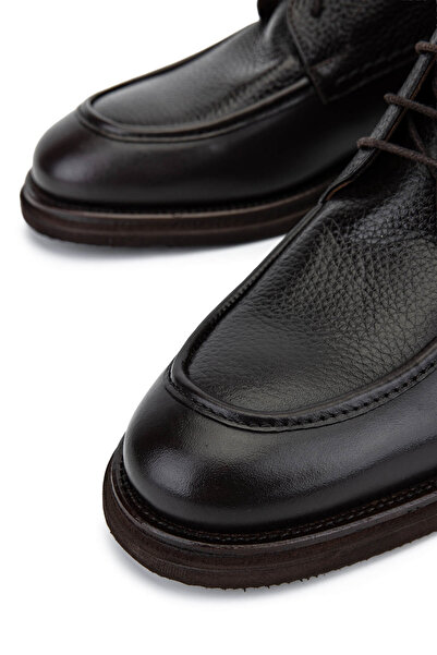 Tamer Tanca Men's Genuine Leather Brown Classic Boots