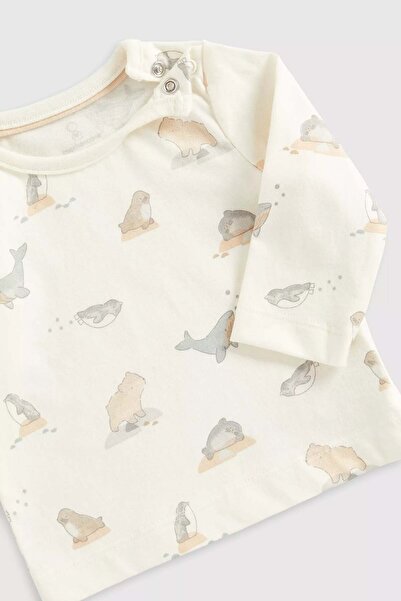 MOTHERCARE Coastal Long-Sleeved T-Shirts - 3 Pack