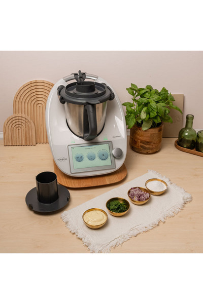 Naturalp Wundermix Miximizer Thermomix Mutfak Robotu TM7 ve TM6 için Karıştırma kabı hacim azaltma aparati