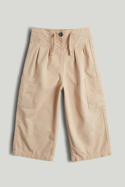 MOTHERCARE Cream Tapered Trousers