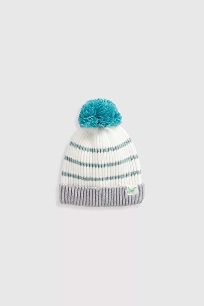 MOTHERCARE Striped Beanie Baby Hat