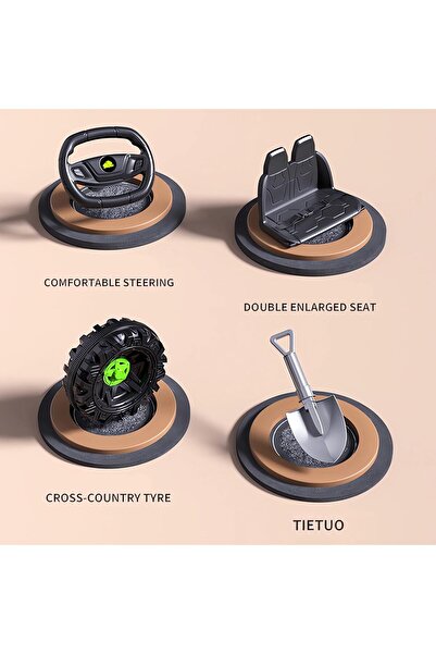 Wemart 12V Kids Ride-On Truck - Mini Electric Car with Parental Remote Control, LED, 2 Speeds (Red)