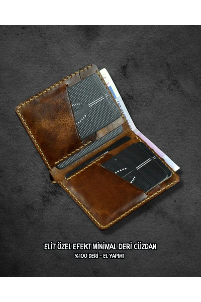 Nicevia Elite Special Effect Minimal Leather Wallet