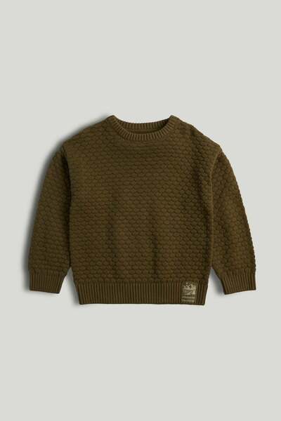 MOTHERCARE Khaki Knitted Jumper