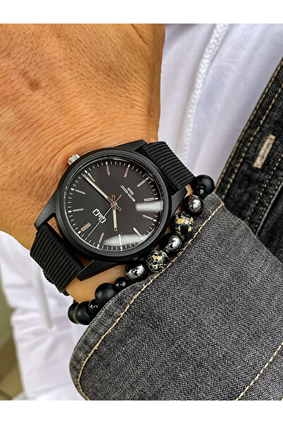 Q&Q SİLİKON KORDON ERKEK KOL SAATİ SU GEÇİRMEZ 2 YIL GARANTİLİ BİLEKLİK HEDİYELİ