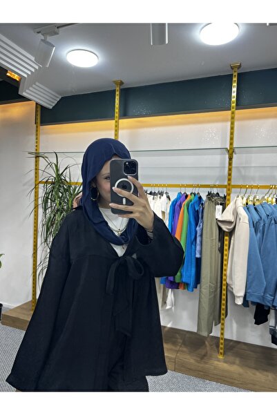 markazzi Πουκάμισο κιμονό με λεπτομέρεια με κορδόνια