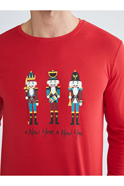 LC Waikiki Ozmarka New Season Standard Fit Men's Pajama Set