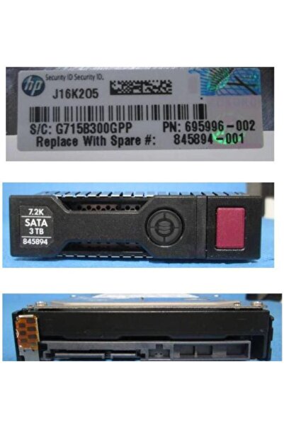 Other Disk twardy HP Enterprise 3TB 3.5" SATA 7.2K 6Gb/s MDL SC, 845894-001
