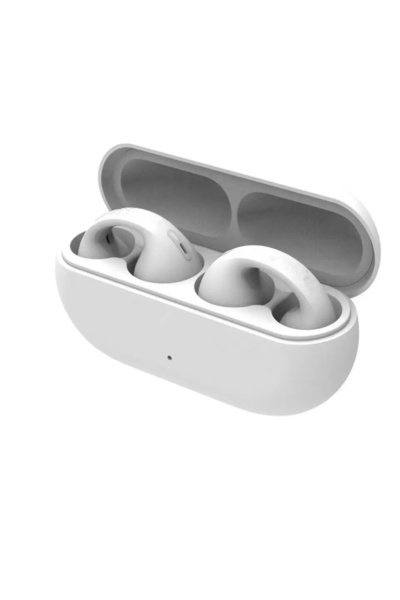 HOZRO Ασύρματα ακουστικά με ζώνη λαιμού, Bluetooth 5.0, διάρκεια μπαταρίας 72 ωρών, ήχος HiFi, IPX5, λευκό