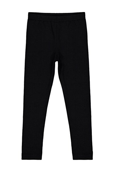 Civil Girls Plain Leggings for Ages 10-13 - Black 12-13 Years Old