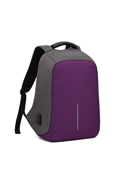 HOZRO Rucsac Laptop HOZRO, Cu Port USB, Poliester Rezistent, Compartiment Laptop, Calatorie, Scoala sau Bi