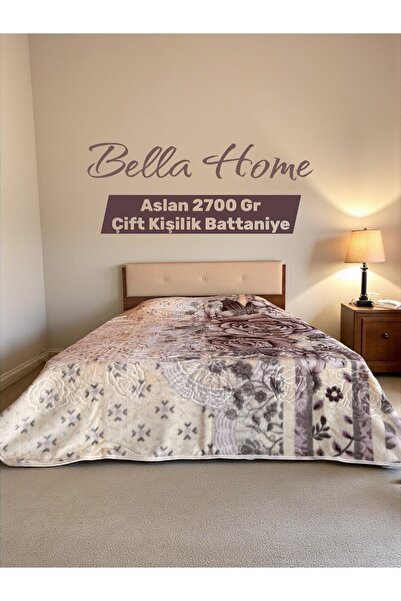 Bella Home Aslan 2700 г Двоспальне ковдру Embos - 220x240 см - ПВХ сумка Ліла