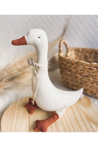 Atölye LİDYA Ördek Sevimli El Yapımı Uyku Arkadaşı %100 Pamuk