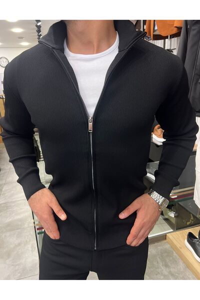 SARDINELLI Slim Fit Fermuarlı Hırka