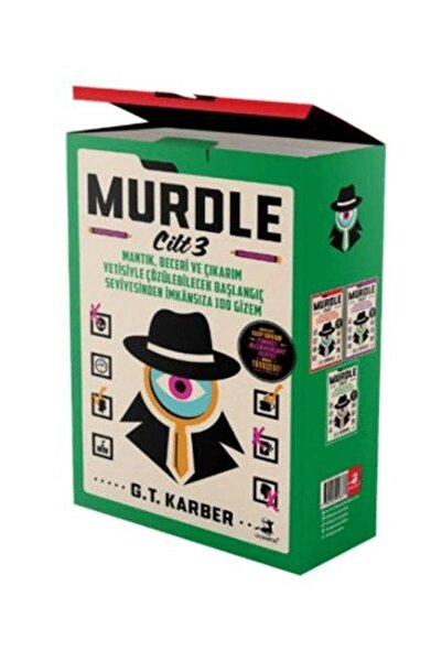 Olimpos Yayınları Murdle (3 Kitaplık Kutulu Set)