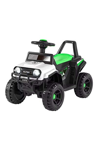 Toybox Toy Box Electric Ride-On Jeep for Kids with LED Lights