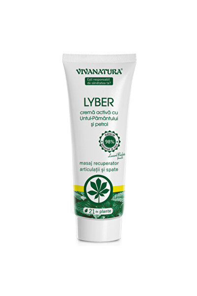 Vivanatura Crema activa cu Untul-Pamantului si petrol Lyber, 250 ml