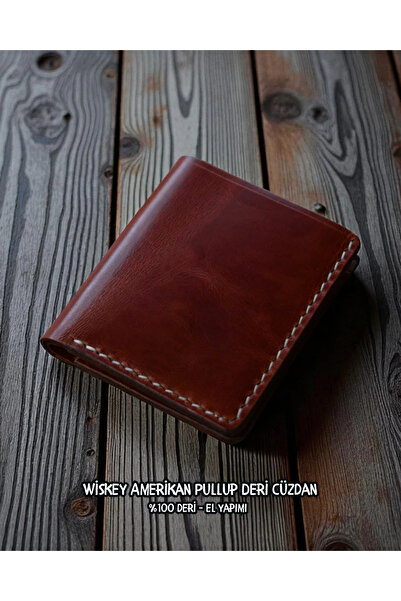 Nicevia Wiskey American Pullup Leather Wallet