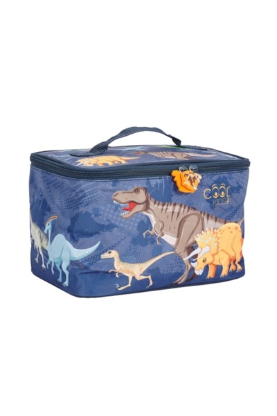 Perletti Thermal lunch bag, Perletti, 15x15x23 cm, Dinosaurs model, Cool Kids...