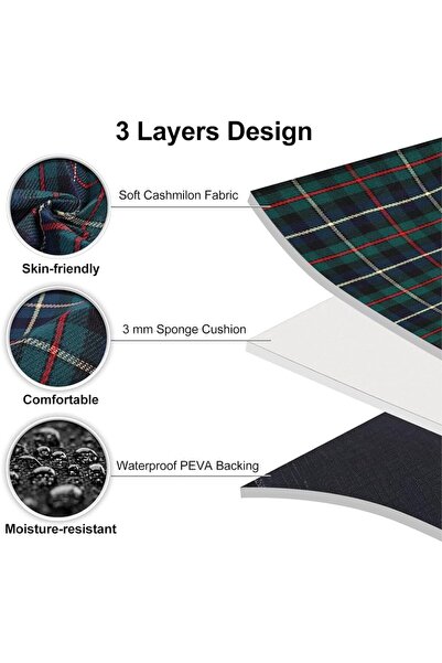 Generic Outdoor Camping Picnic Mat 2 x 3m, Blanket for Camping, Park, Beach, Grass (Dark Green)