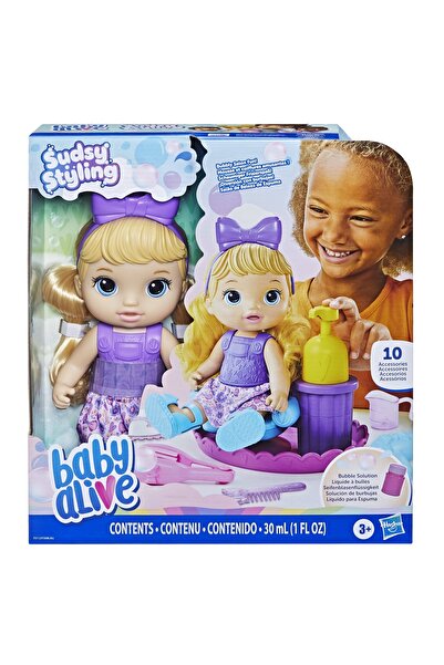 Baby Alive تصفيف الشعر الأشقر بالصابون