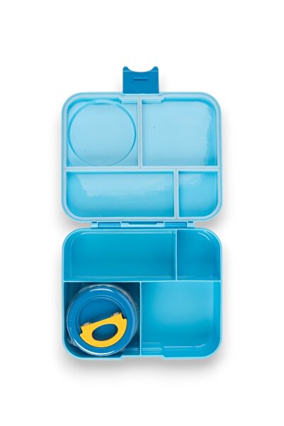Cocobee Dino Bento Lunch Box With Food Jar, 4 Compartments, Leakproof & Odour...