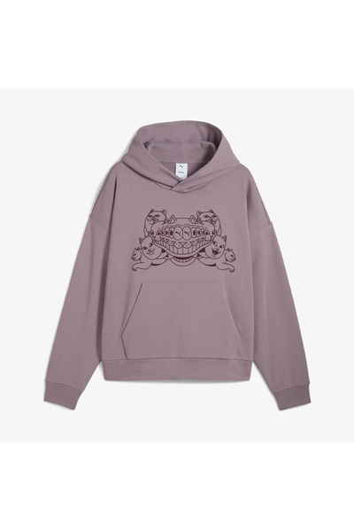 Puma X Ripndip Boxy Men's Purple Sweatshirt
