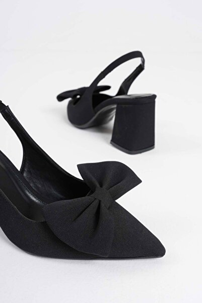 TRENDELLA Candy black women's high heeled shoes