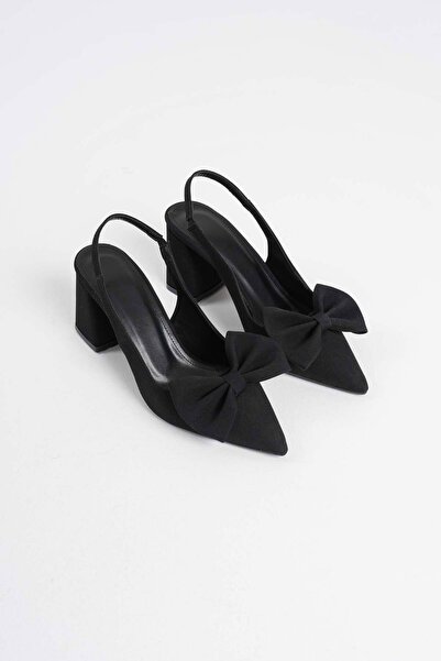 TRENDELLA Candy black women's high heeled shoes