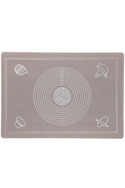 SERSIMO Food-grade silicone kneading board, high temperature resistant, 65x45cm, gray