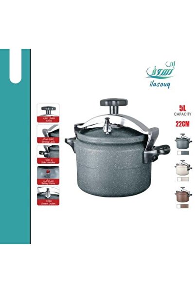 DAC Granite Pressure Cooker 5 Liters from