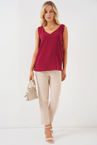 Hiccup Bdart V-Neck Blouse