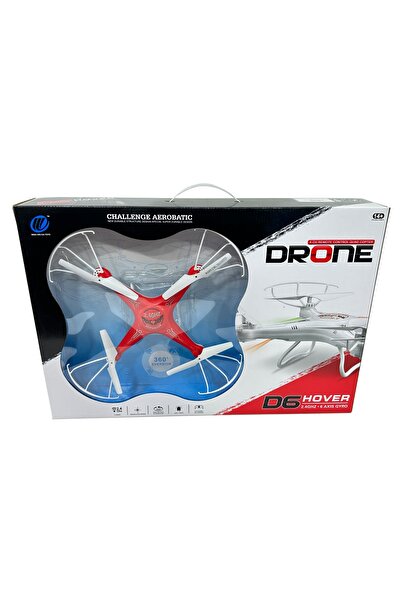 Click Toys طائرة بدون طيار D6 تحوم بتحكم عن بعد رباعية المراوح