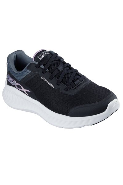 SKECHERS Pantofi sport dama GO WALK NOW NIKKIE 125640-BLACK/LAVANDA-36