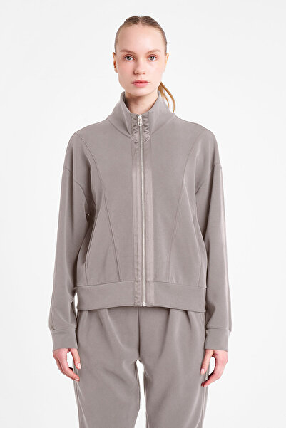 Lescon Дамска суитшърт с цип 25N-2104