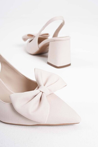 TRENDELLA Candy beige women's high heel shoes