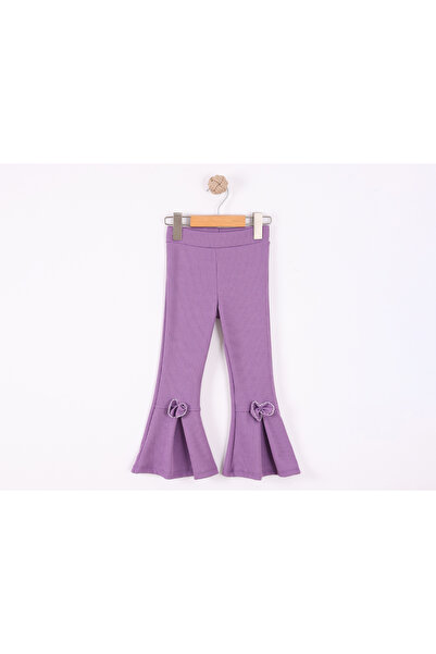 MİNOLES KIDS Girls' Pleated Bow Tights