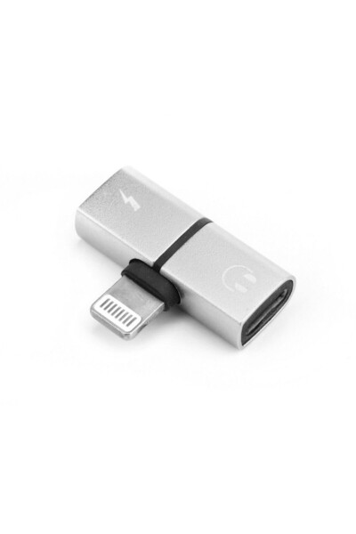 JollyMag 2v1 adaptér osvětlení, HF/audio a nabíjení, kompatibilní s iPhonem, ...