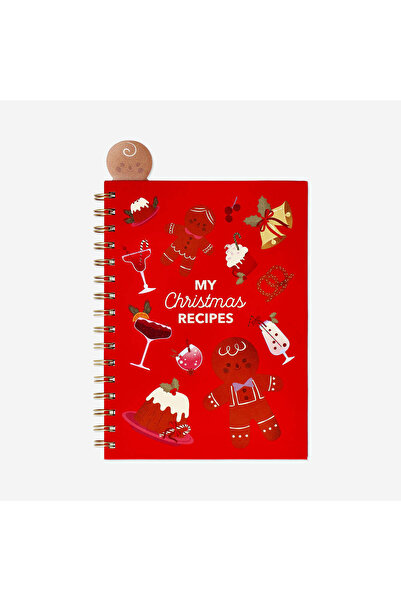 Flying Tiger Copenhagen Yılbaşı Temalı Tarif Defteri A5